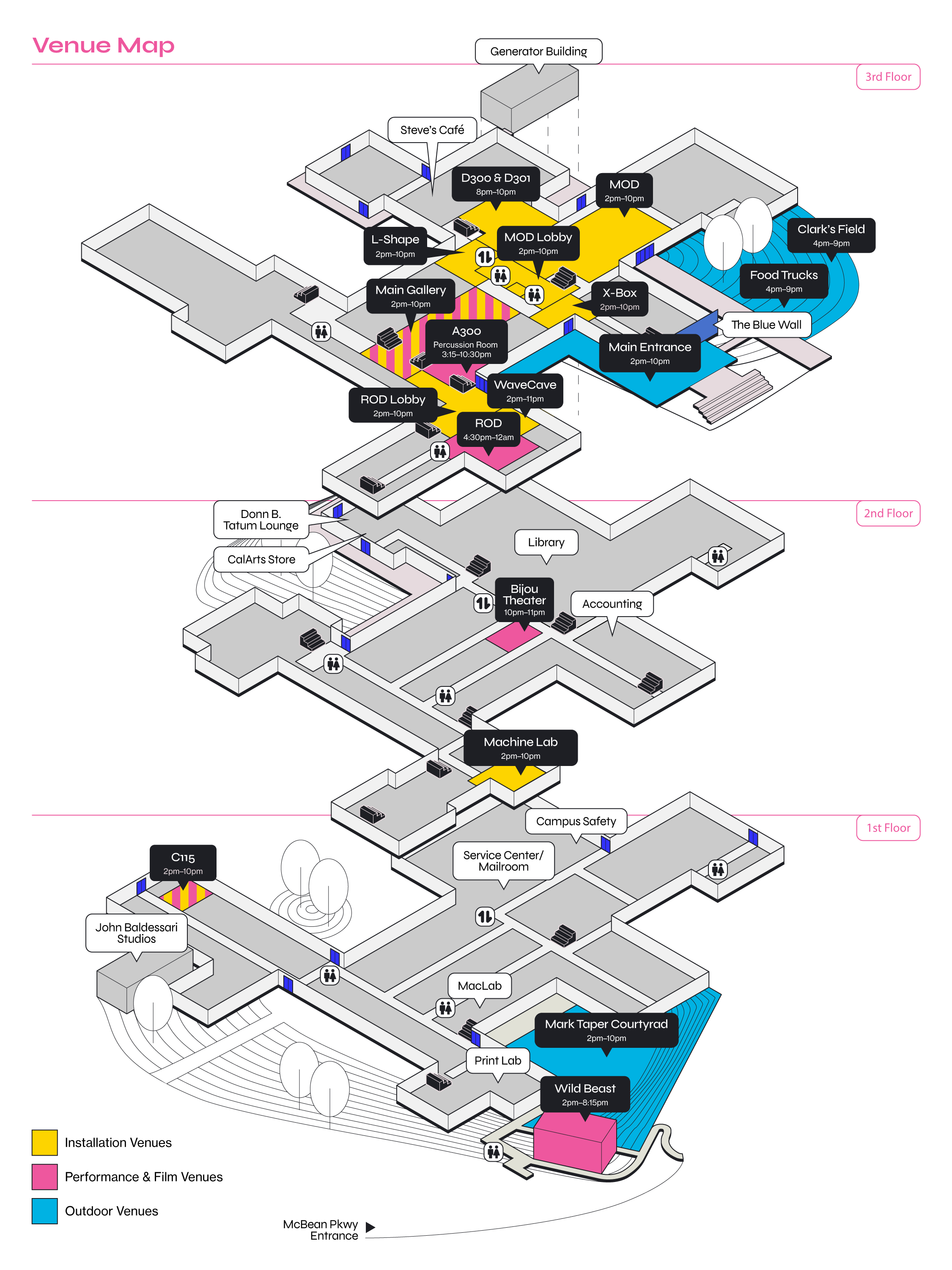 Map CalArts Expo 2024